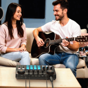 MEZCLADOR DE AUDIO PARA TRANSMISION MI-2